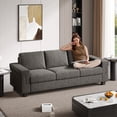 thumbnail image 5 of 90" Sofa Couch, Modern Upholstered Sofa 3 Seater Sofa For Living Room Apartment Office, 5 of 10