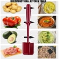 thumbnail image 3 of Meat Chopper,5-Blade Head Heat Resistant Potato Masher Meat Chopper, Versatile Nylon Non-Stick Meat Smasher,Ground Beef Smasher., 3 of 5