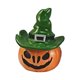 thumbnail image 2 of Figura de calabaza en miniatura, adorno de escritorio, regalo, estatua de resina, artesanía, accesorios para fotos Sombrero verde, 2 of 9