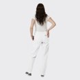 thumbnail image 3 of SPECTRUM UNIFORMS Unisex Scrub Pant, Ultrasoft Classic Scrub Pants Drawstring Waist Pant Ideal for Medical Professionals Pant White, 3 of 5