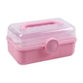 thumbnail image 4 of Estuche de Almacenamiento Portátil Soledad Caja Organizadora Multiusos Rosa, 4 of 10