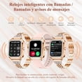 thumbnail image 3 of Reloj inteligente SACOSDING Fashion para mujer, impermeable con diamantes, 3 of 8
