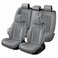 thumbnail image 2 of Car Seat Covers Full Set Custom Fit for Ford Fusion 2007-2020 - Premium Faux Leather Auto Protectors with Waterproof, Breathable, Anti-Slip Car Seat Protectors (Gray,Full Set), 2 of 7