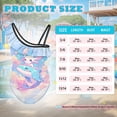 thumbnail image 7 of Uorisanigo Cute Axolotl and Whale One Piece Bathing Suits for Girls Quick Dry Sport Halter Swimwear Size 11-12 Ruffle Beach Swimming Suit, 7 of 7