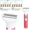 thumbnail image 5 of Hoey Electric Razor Kit for Women,5 in 1 Cordless Face Shaver Set, Wet & Dry Lady Hair Remover, Painless Facial & Body Hair Exfoliation USB Rechargeable, for Bikini Line, Nose Hair, Eyebrow, Arm, Leg, 5 of 8