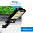 thumbnail image 3 of Lámpara Solar Exterior con Sensor Inteligente, Ideal para Jardines, Patios y Calles, Modelo Grande de 25W, Incluye Control Remoto, Resistente al Agua y Clima Extremo., 3 of 6