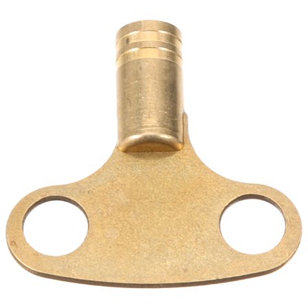 TOYMYTOY Universal Metal Radiator Valve Key Golden Radiator Bleed Key Plumbing Air Vent Tool