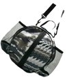 thumbnail image 4 of Bolsa redonda de baloncesto bolsa impermeable de gran capacidad Oxford bolsa de baloncesto deportiva al aire libre malla elástica bolsillo camuflaje gris, 4 of 10