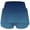 Dark Blue, variant on FUZHIQ Tennis Skirts for Women with Shorts, Elastic Waist Lightweight Floral Print Activewear Skorts Loose Casual Pleated Sports Skorts Activewear with Pockets,XXXXL