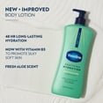 thumbnail image 5 of Vaseline Intensive Care Body Lotion for Dry Skin Soothing Hydration with Ultra-Hydrating Lipids + 1% Aloe Vera Extract to Refresh Dehydrated Skin, 20.3 fl oz, 5 of 16