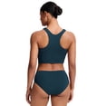 thumbnail image 2 of CRZ YOGA Racerback Bikini Tops for Women Padded High Neck Modest Swim Sports Bathing Bra, 2 of 5