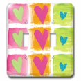 thumbnail image 1 of 3dRose All Hearts - Double Toggle Switch (lsp_17694_2), 1 of 1