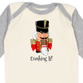 thumbnail image 4 of Inktastic Crushing It Nutcracker Boys or Girls Long Sleeve Baby Bodysuit, 4 of 5