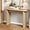 Natural, variant on Fluted Console Table, Farmhouse Oval Curved Entryway Table with Storage and Fluted Wood Legs, Narrow Sofa Table Small Long Entry Table for Entrance, Hallway, Living Room (Natural)