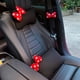 thumbnail image 4 of Almohada para la cabeza montada en el automóvil, soporte para la cintura, funda para volante con lazo, fundas para cinturón de seguridad, caja de pañuelos para guardar para niñas y mujeres, 4 of 5