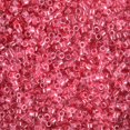 thumbnail image 2 of Miyuki Delica Seed Beads – Size 11/0 (1.6 mm), DB0914, Sparkling Dark Pink-Lined Crystal, 7.2 g, Approx. 1440 Beads, 2 of 7