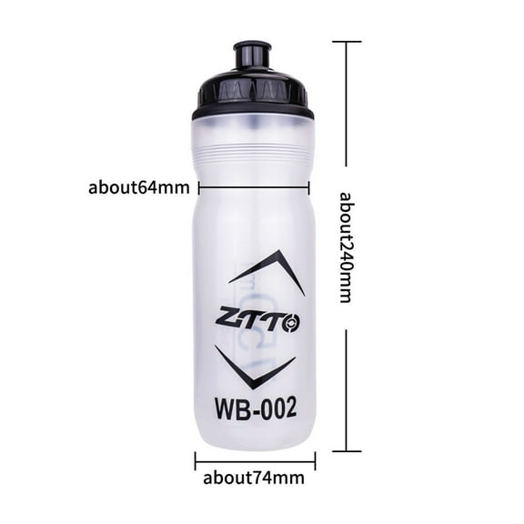 750ml Bike Bicycle Water Bottle Mountain Bike Water Bottle Food Grade Silicone Mountain Bike Bottle Bike Accessories