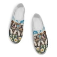 thumbnail image 2 of Chririnla Pug Dog Daisy Flower Mules for Women Slip On Sandals Mesh Breathable Backless Clogs Comfortable Slippers Indoor Outdoor, 2 of 7