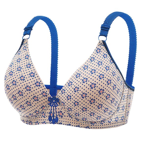 Njagoc3 Womens Print Mixed Color Sports Bra Wireless Support Crisscross Back Yoga Workout Top
