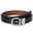 Black+Brown, variant on JASGOOD Boys Leather Belts Kids Casual Reversible Belt for School Uniform