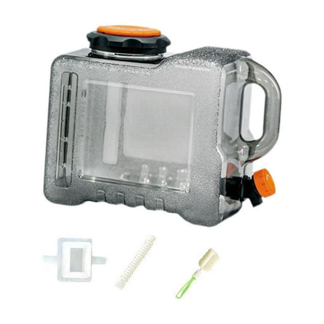 Portador de almacenamiento de agua de contenedor de agua con tanque de agua del grifo sin dispensador de bebidas de fuga para conducir emergencia de 8l