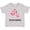 AC-Heather Grey, variant on Inktastic Grandma Loves Me Flamingo Grandchild Gift Girls Toddler T-Shirt