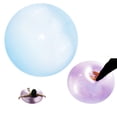 thumbnail image 4 of 3x Bola De Burbujas Inflable Globo De Burbujas Fiesta Al Aire Libre Azul Rosa Verde L Sunnimix Bolas inflables de burbujas, 4 of 8