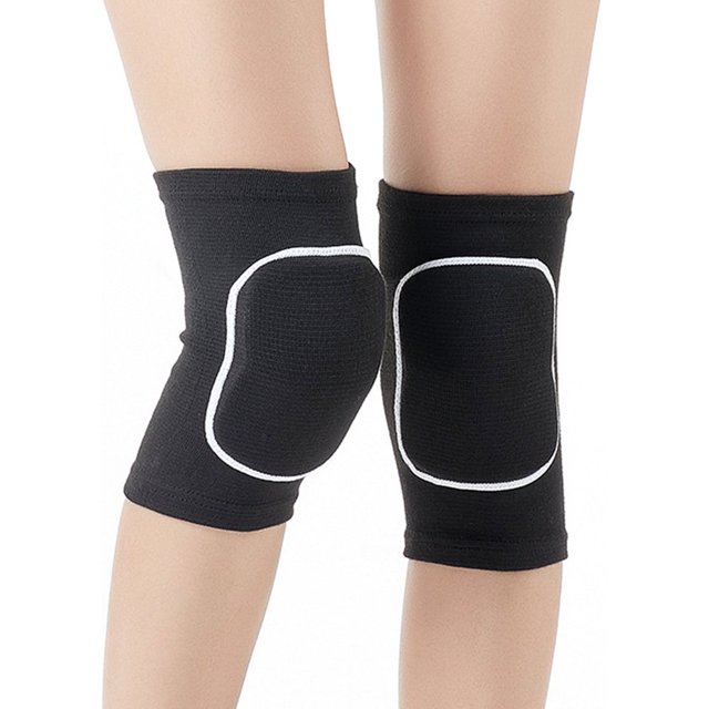 EIMELI Knee Pads Protective Volleyball Knee Pads Non-slip Knee Brace Support Sleeve Thickened Collision Avoidance Knee Guard Protector Soft Breathable Elbow Pad for Dancer Yoga Gymnastics
