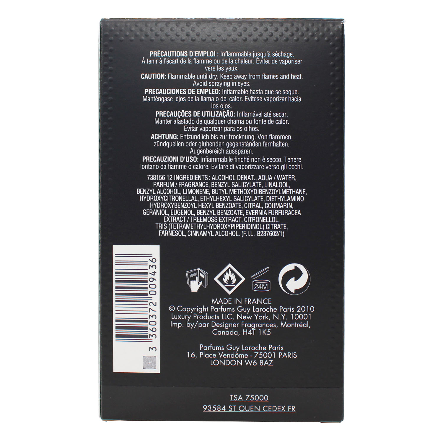 Drakkar Noir Eau de Toilette, 3.4 oz photo 4