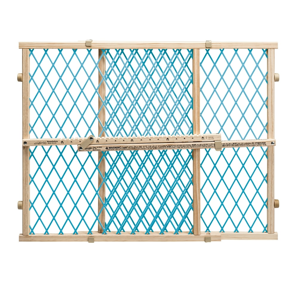 Position & Lock Baby Gate, 4 PK (Blue)