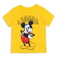 thumbnail image 2 of Disney Mickey Mouse Infant Baby Boys T-Shirt and French Terry Shorts Outfit Set Infant to Little Kid, 2 of 5