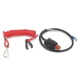 thumbnail image 4 of Interruptor de parada de emergencia, interruptor de parada de emergencia, seguridad del motor fueraborda, cable de seguridad del motor fueraborda, diseño de última generación, 4 of 9