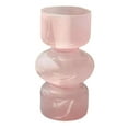 thumbnail image 4 of Florero de Vidrio Transparente, Soporte para Manojo, , Contenedor de Flores Secas, Florero Hidropónico, Jarrones Decorativos para Estanter rosa, 4 of 8