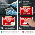 thumbnail image 3 of Emergency Stop Button Sign,, 3 of 8
