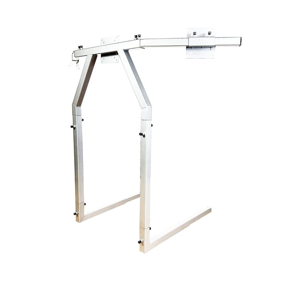 Soporte para Monitor Triple GTR Simulator GTA 3x24" Blanco
