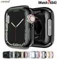 thumbnail image 7 of LEIXIUER 3 Pack Single pack Soft Watch Case for Apple Watch 44mm 45mm 40mm 38mm 42mm 41mm  Shockproof Waterproof Ultra-Thin TPU Bumper Overall Protective Cover for iWatch Series 8 7 SE 6 5 4 3 2 1, 7 of 7