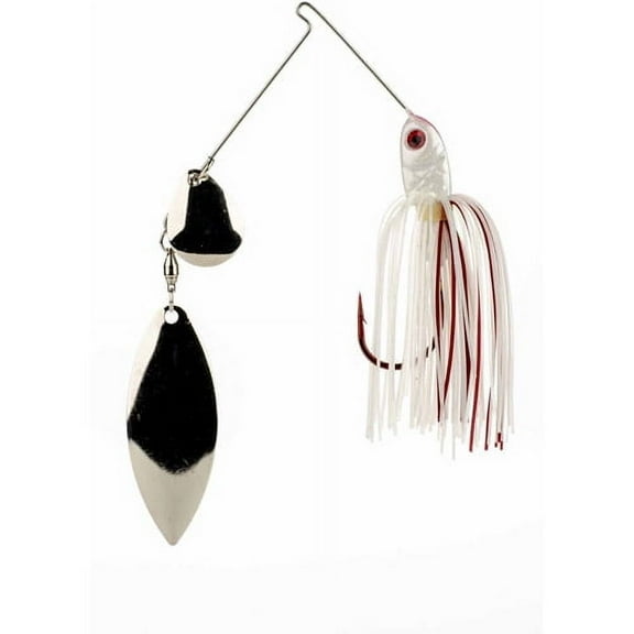 Strike King Bleeding Bait 3/8oz Spinnerbait Lure Bleeding White