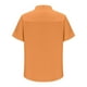 thumbnail image 4 of pstuiky camisetas de hombre, Camisa informal de verano para hombre, de color liso, de manga corta y con solapa y botones. camisas casuales para hombre m, 4 of 6