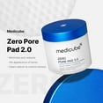 Medicube Zero Pore Pad 2.0 (70EA) Blemish Acne Treatment, Anti Face Deep Pore Care