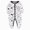 A57-White, variant on Newborn Baby Bodysuit for 9-12 Months Baby Boys Girls Jumpsuit Cute Footed Long Sleeve Button Bodysuit Soft Cozy Outfits White