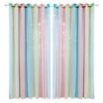 thumbnail image 2 of Cortina de estrella hueca degradada para dormitorio cortinas opacas completas para ventana decoración del hogar Hugtrwg  Para estrenar, 2 of 8