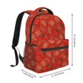 thumbnail image 2 of Honeii Tomatoes Print Backpack for Both Men and Women, Basic Bookbag for College, Work, or Travel,Rucksack Computer Bag-One Size, 2 of 5
