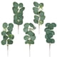 thumbnail image 3 of Yuarrent 20 hojas de eucalipto artificiales ramas largas de hojas falsas planta verde decoración, 3 of 6