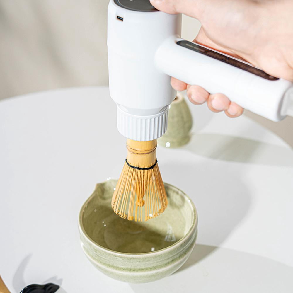 Matcha Electric Whisk Set, Rechargeable Handheld Mixer with Whisk, Automatic Whisk Electric Handheld Mixer for Matcha Tea Lovers, Easy to Use