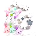 thumbnail image 4 of Suxm Pacifier Chain Baby Supplies Car Silicone Pacifier Chain Clip Baby Teeth Chain (1 Pcs, Pink), 4 of 4