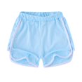 thumbnail image 5 of BULLPIANO 4-Pack Toddler Boys Girls Sport Shorts Summer Solid Cotton Jogger Active Shorts Casual Pants 2-11 Years, 5 of 8