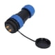thumbnail image 1 of Waterproof Connector Back Nut IP68 Aviation Power Socket 380V 45A for Cable Wire SP282 Pin, 1 of 5