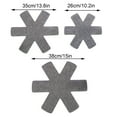 thumbnail image 3 of 3-Pack Felt Protective Pads For Pots And Pans, Heat-Resistant Separators To Prevent Scratches, 3Pc Kitchen Tool Set For Cookware Storage, 3 of 7