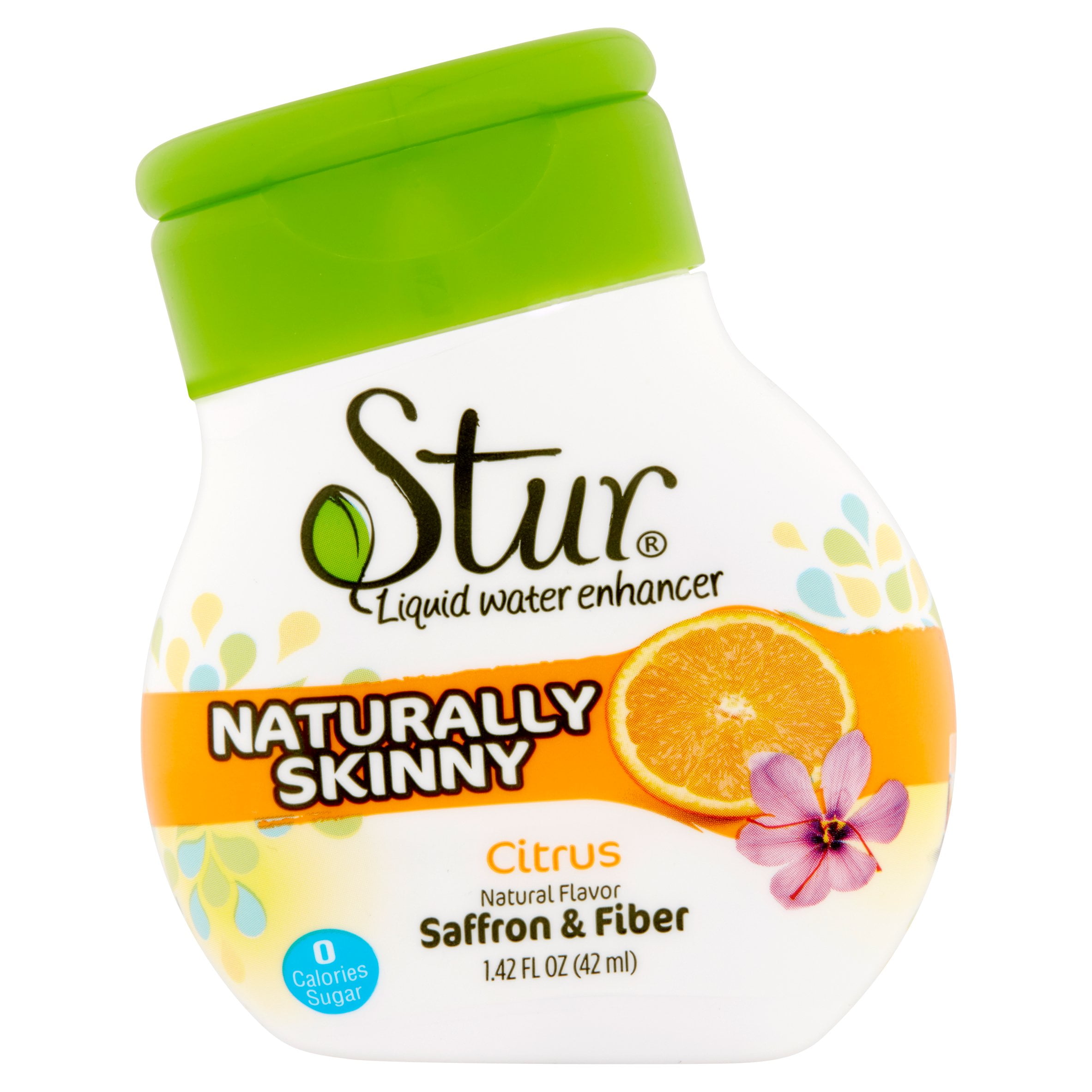 Stur Naturally Skinny Citrus Liquid Water Enhancer, 1.42 fl oz, 6 pack by Dyla LLC