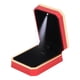 thumbnail image 1 of Caja para Collar ANGGREK Joyero Con Collar LED Rojo Mate Suave, 1 of 7